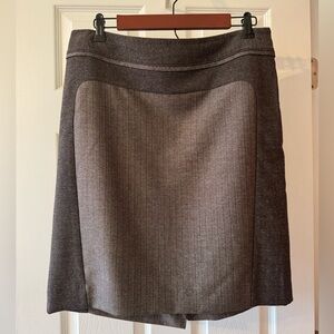 LAST CHANCE - The Limited Collection, chocolate brown skirt, size 12